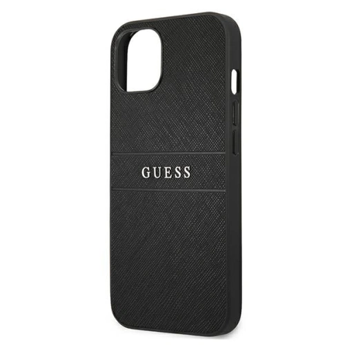 Etui Guess GUHCP13MPSASBBK Apple iPhone 13 czarny/black Saffiano Strap