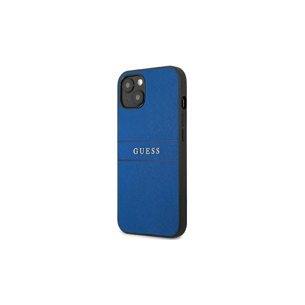 Hurtownia GSM - Etui Guess GUHCP13MPSASBBL Apple iPhone 13 niebieski/blue Saffiano Strap - GUE1322BLU - {ean13} - Hurt