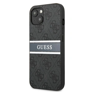 Etui Guess GUHCP13S4GDGR Apple iPhone 13 mini szary/grey hardcase 4G Stripe
