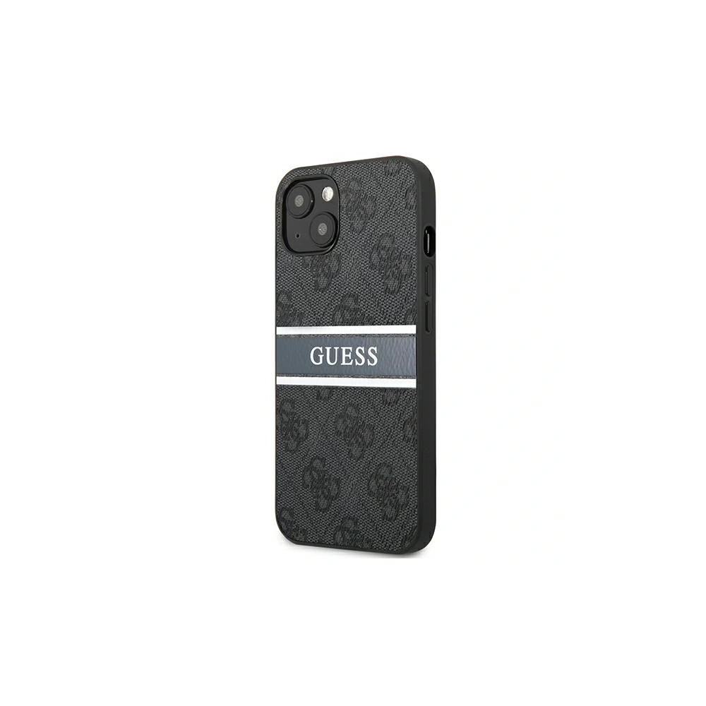 Hurtownia GSM - Etui Guess GUHCP13S4GDGR Apple iPhone 13 mini šedý/grey hardcase 4G Stripe - GUE1323GRY - {ean13} - Hurt