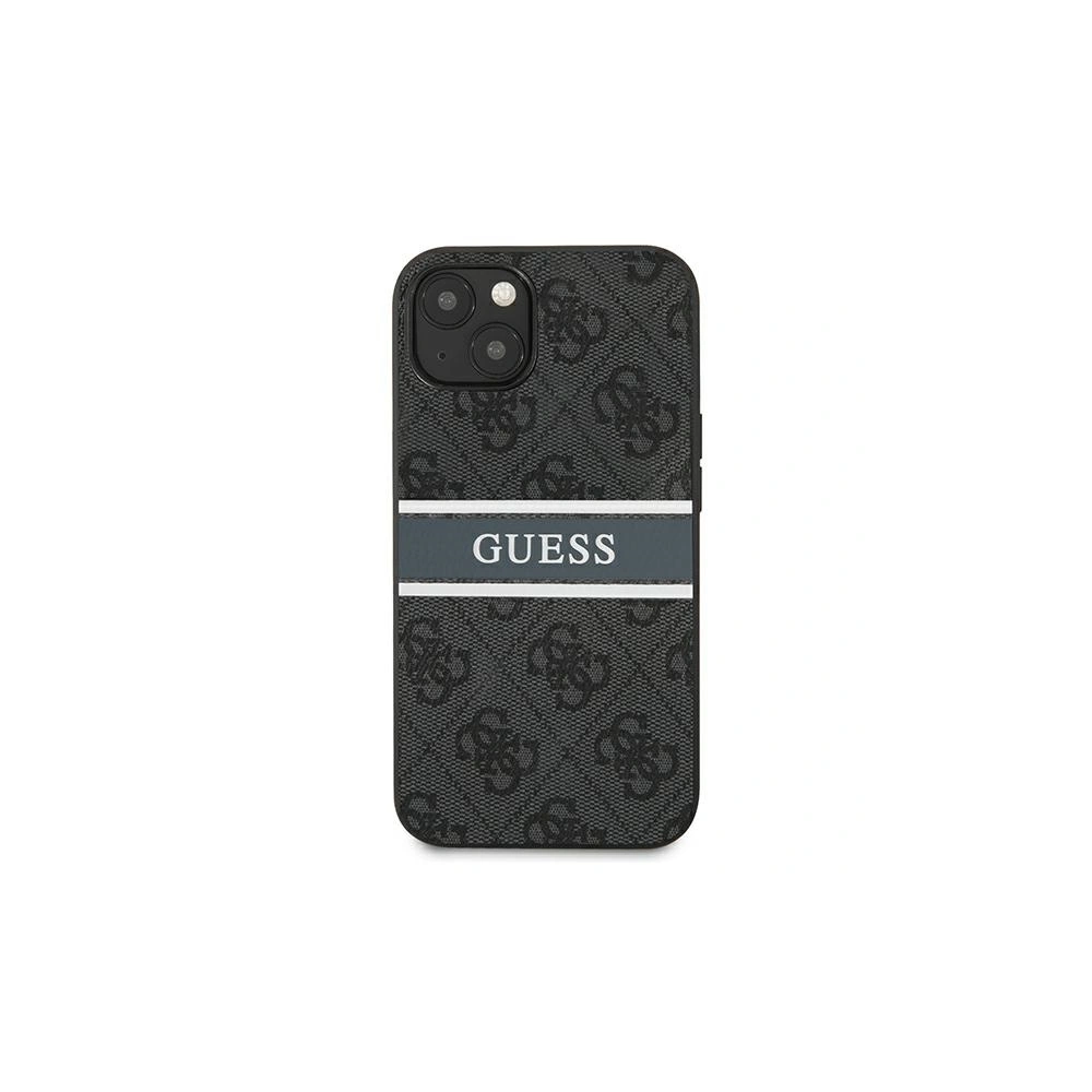 Hurtownia GSM - Etui Guess GUHCP13S4GDGR Apple iPhone 13 mini szary/grey hardcase 4G Stripe - GUE1323GRY - {ean13} - Hurt