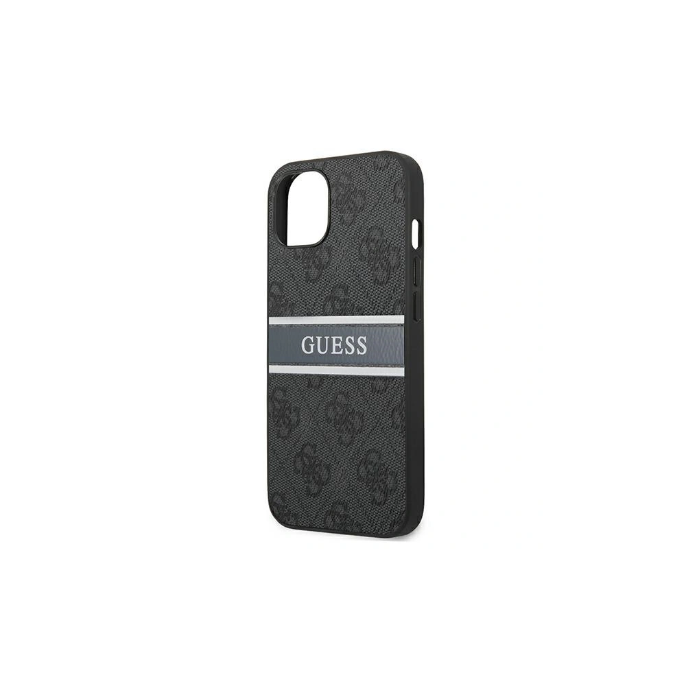 Hurtownia GSM - Etui Guess GUHCP13S4GDGR Apple iPhone 13 mini szary/grey hardcase 4G Stripe - GUE1323GRY - {ean13} - Hurt