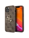 Etui Guess GUHCP13S4GMGBR Apple iPhone 13 mini brązowy/brown hardcase 4G Big Metal Logo