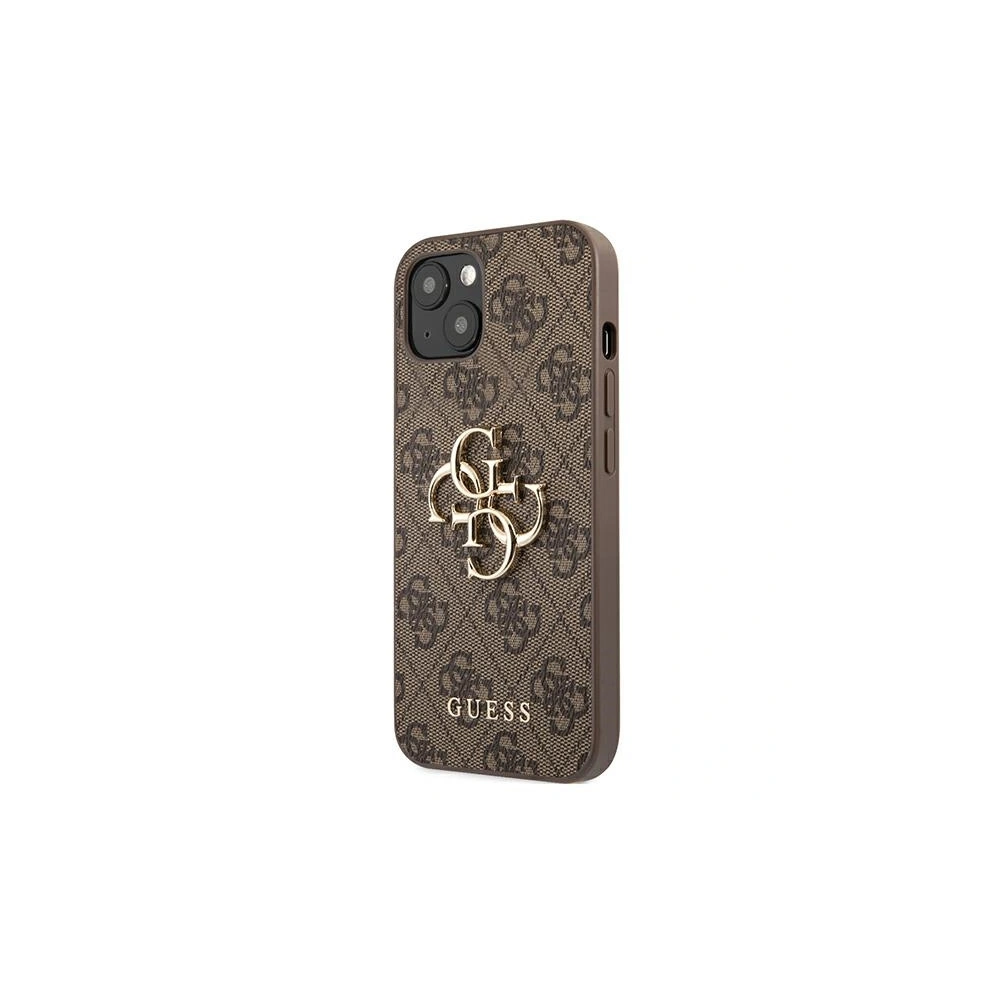 Hurtownia GSM - Etui Guess GUHCP13S4GMGBR Apple iPhone 13 mini brązowy/brown hardcase 4G Big Metal Logo - GUE1324BR - {ean13} - Hurt