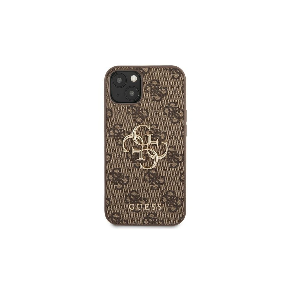 Hurtownia GSM - Etui Guess GUHCP13S4GMGBR Apple iPhone 13 mini brązowy/brown hardcase 4G Big Metal Logo - GUE1324BR - {ean13} - Hurt
