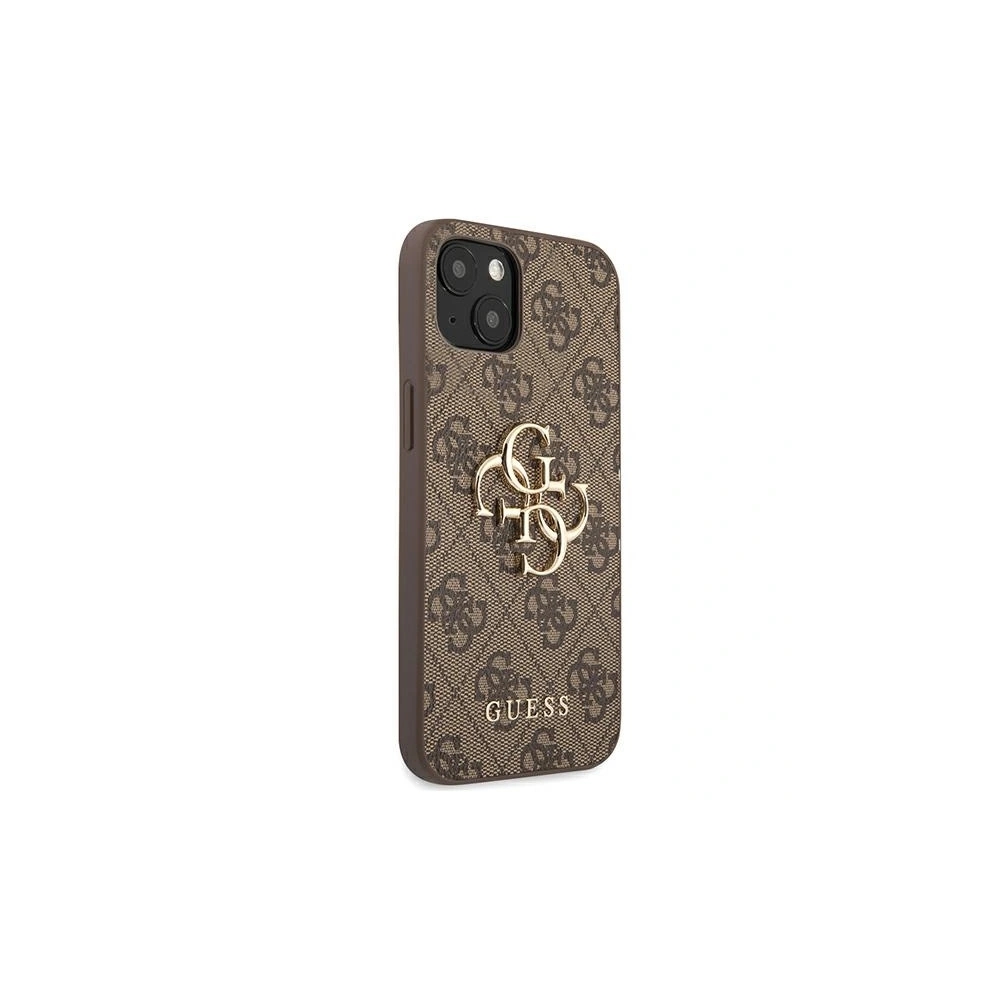 Hurtownia GSM - Etui Guess GUHCP13S4GMGBR Apple iPhone 13 mini brązowy/brown hardcase 4G Big Metal Logo - GUE1324BR - {ean13} - Hurt