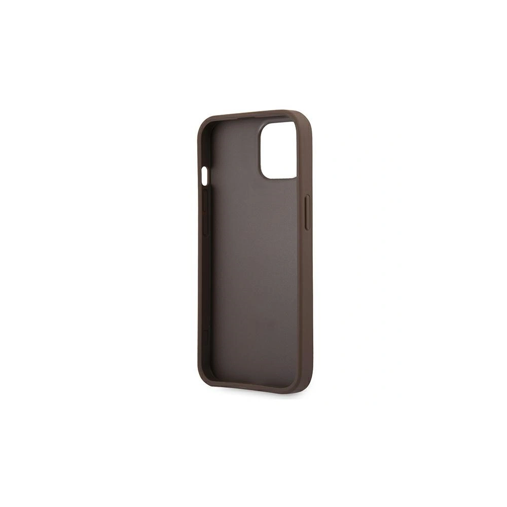 Hurtownia GSM - Etui Guess GUHCP13S4GMGBR Apple iPhone 13 mini brązowy/brown hardcase 4G Big Metal Logo - GUE1324BR - {ean13} - Hurt