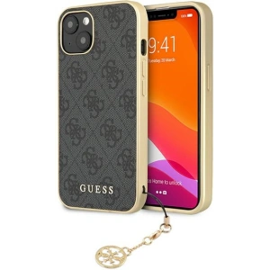 Etui Guess GUHCP13SGF4GGR Apple iPhone 13 mini szary/grey hardcase 4G Charms Collection