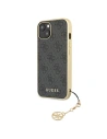 Wholesale Guess GUHCP13SGF4GGR Apple iPhone 13 mini grey hardcase 4G Charms Collection - GUE1325GRY - {ean13} - Hurt