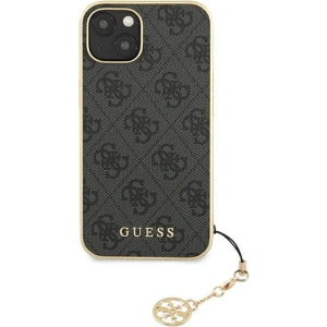 Etui Guess GUHCP13SGF4GGR Apple iPhone 13 mini szary/grey hardcase 4G Charms Collection
