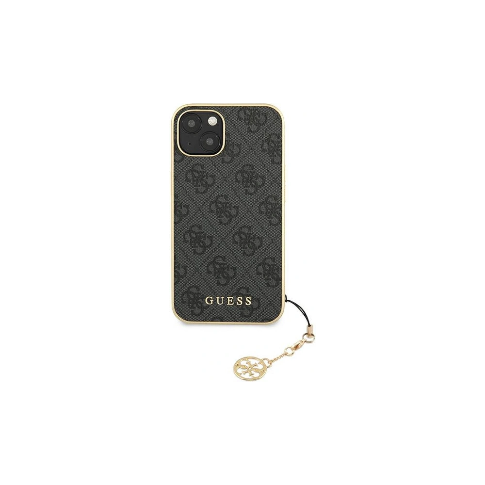 Hurtownia GSM - Etui Guess GUHCP13SGF4GGR Apple iPhone 13 mini szary/grey hardcase 4G Charms Collection - GUE1325GRY - {ean13} - Hurt