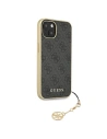 Hurtownia GSM - Etui Guess GUHCP13SGF4GGR Apple iPhone 13 mini szary/grey hardcase 4G Charms Collection - GUE1325GRY - {ean13} - Hurt