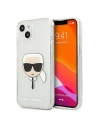 Hurtownia GSM - Etui Karl Lagerfeld KLHCP13SKHTUGLS Apple iPhone 13 mini stříbrný/silver hardcase Glitter Karl`s Head - KLD684SLV - {ean13} - Hurt