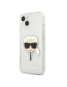 Hurtownia GSM - Etui Karl Lagerfeld KLHCP13SKHTUGLS Apple iPhone 13 mini stříbrný/silver hardcase Glitter Karl`s Head - KLD684SLV - {ean13} - Hurt