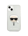 Hurtownia GSM - Etui Karl Lagerfeld KLHCP13SKHTUGLS Apple iPhone 13 mini stříbrný/silver hardcase Glitter Karl`s Head - KLD684SLV - {ean13} - Hurt