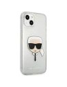 Hurtownia GSM - Etui Karl Lagerfeld KLHCP13SKHTUGLS Apple iPhone 13 mini stříbrný/silver hardcase Glitter Karl`s Head - KLD684SLV - {ean13} - Hurt