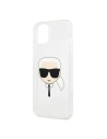 Hurtownia GSM - Etui Karl Lagerfeld KLHCP13SKHTUGLS Apple iPhone 13 mini stříbrný/silver hardcase Glitter Karl`s Head - KLD684SLV - {ean13} - Hurt
