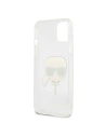 Hurtownia GSM - Etui Karl Lagerfeld KLHCP13SKHTUGLS Apple iPhone 13 mini stříbrný/silver hardcase Glitter Karl`s Head - KLD684SLV - {ean13} - Hurt
