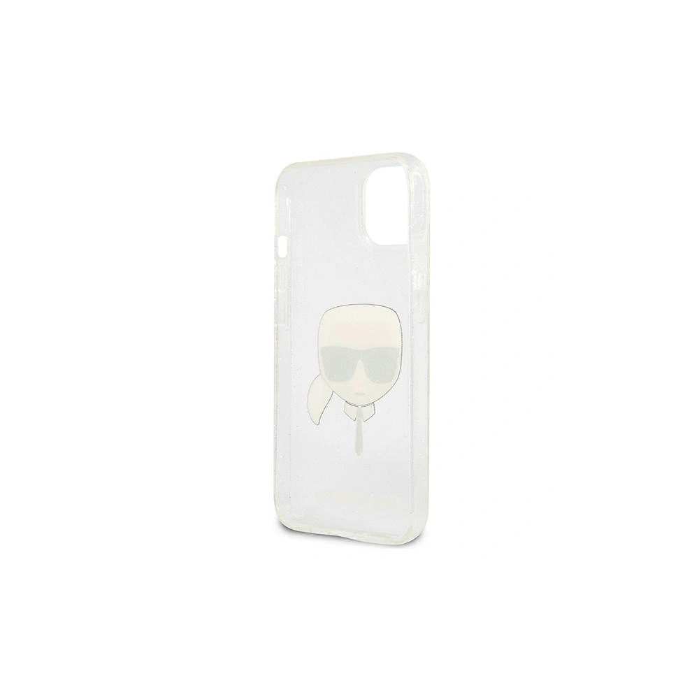 Hurtownia GSM - Etui Karl Lagerfeld KLHCP13SKHTUGLS Apple iPhone 13 mini stříbrný/silver hardcase Glitter Karl`s Head - KLD684SLV - {ean13} - Hurt