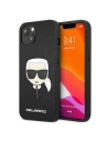 Etui Karl Lagerfeld KLHCP13SSAKHBK Apple iPhone 13 mini černý/black hardcase Saffiano Ikonik Karl`s Head