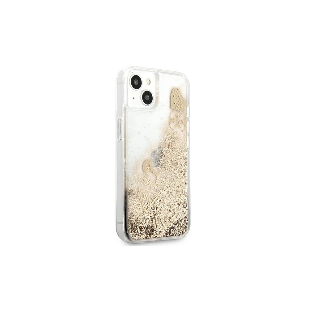 Hurtownia GSM - Etui Guess GUHCP13SGLHFLGO Apple iPhone 13 mini zlaté/hardcase Glitter Charms - GUE1326GLD - {ean13} - Hurt