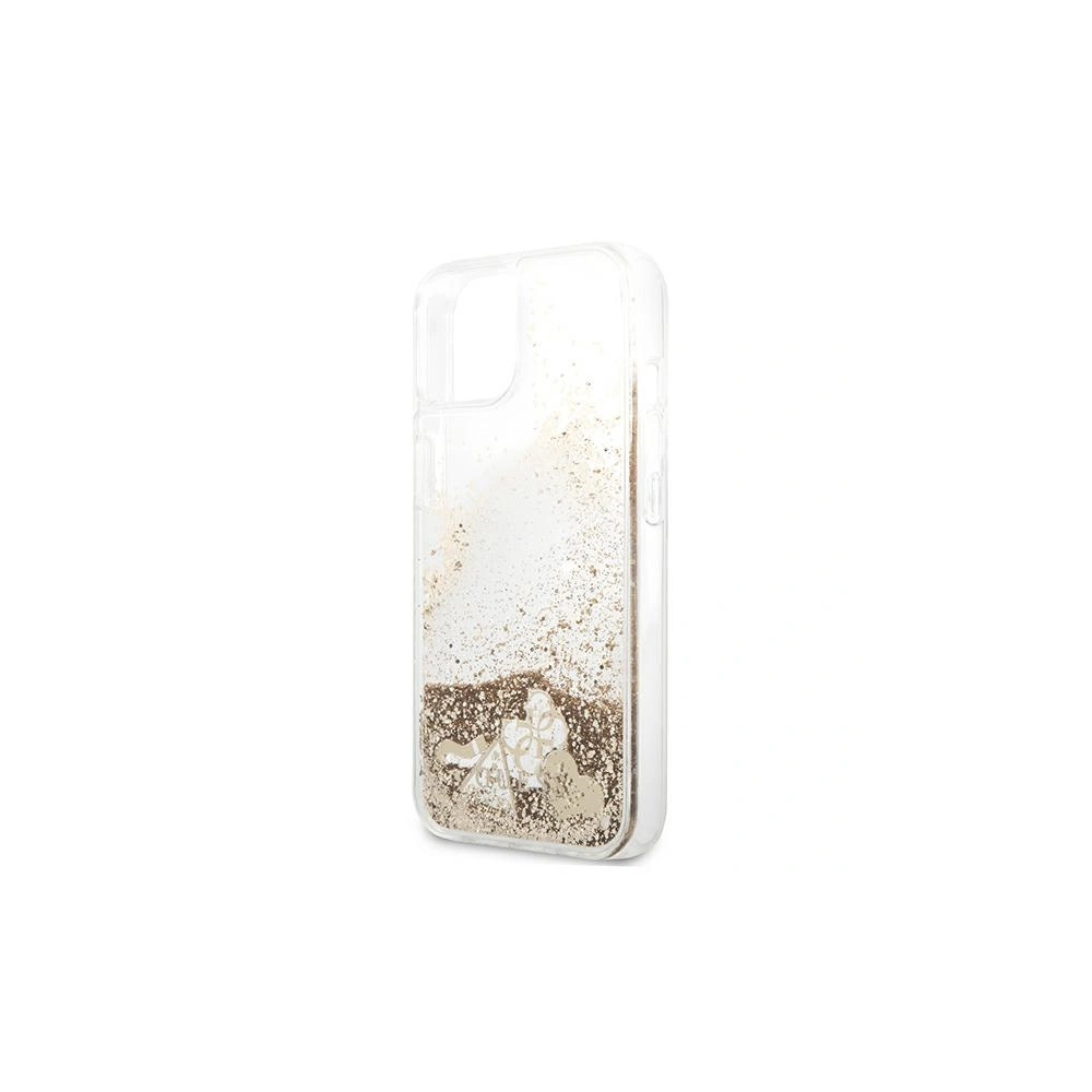 Hurtownia GSM - Etui Guess GUHCP13SGLHFLGO Apple iPhone 13 mini gold/złoty hardcase Glitter Charms - GUE1326GLD - {ean13} - Hurt