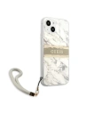 Hurtownia GSM - Etui Guess GUHCP13SKMABGR Apple iPhone 13 mini szary/grey hardcase Marble Strap Collection - GUE1329GRY - {ean13} - Hurt