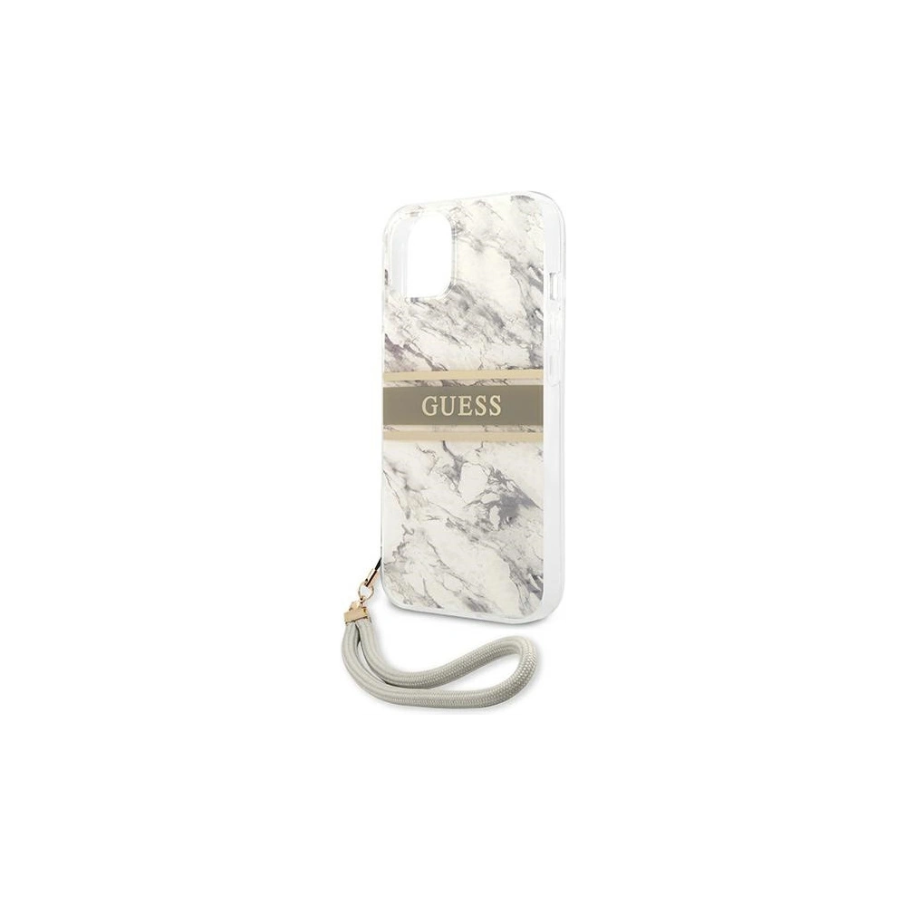 Hurtownia GSM - Etui Guess GUHCP13SKMABGR Apple iPhone 13 mini šedé/grey hardcase Marble Strap Collection - GUE1329GRY - {ean13} - Hurt
