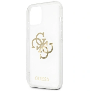 Hurtownia GSM - Case Guess GUHCP13SKS4GGO Apple iPhone 13 mini Transparentes Hardcase 4G Gold Charms Collection - GUE1330CL - {ean13} - Hurt