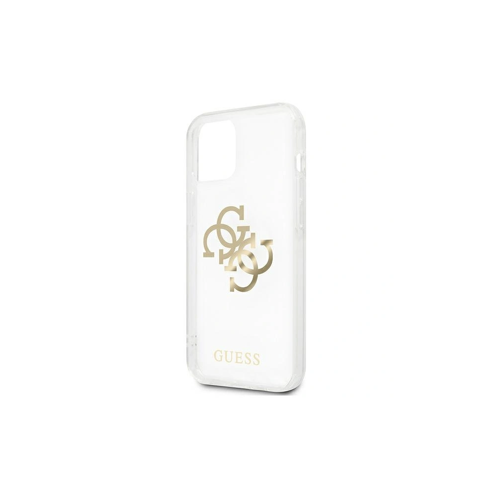 Hurtownia GSM - Case Guess GUHCP13SKS4GGO Apple iPhone 13 mini Transparentes Hardcase 4G Gold Charms Collection - GUE1330CL - {ean13} - Hurt
