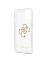 Hurtownia GSM - Case Guess GUHCP13SKS4GGO Apple iPhone 13 mini Transparentes Hardcase 4G Gold Charms Collection - GUE1330CL - {ean13} - Hurt