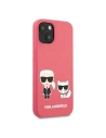Hurtownia GSM - Case Karl Lagerfeld KLHCP13SSSKCP Apple iPhone 13 mini Hardcase rosa/pink Silikon Karl & Choupette - KLD688PNK - {ean13} - Hurt
