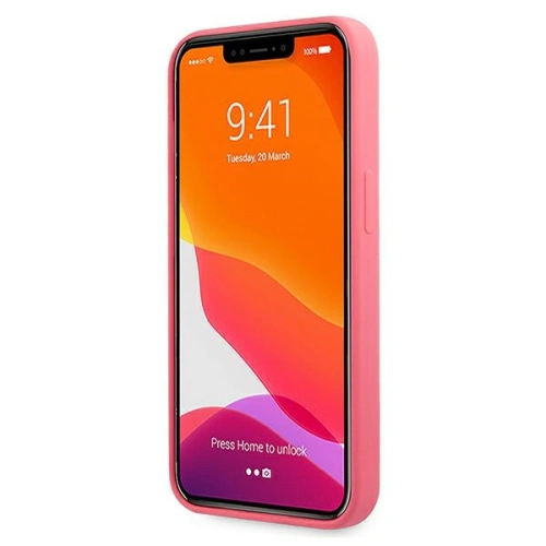 Etui Karl Lagerfeld KLHCP13SSSKCP Apple iPhone 13 mini hardcase różowy/pink Silicone Karl & Choupette