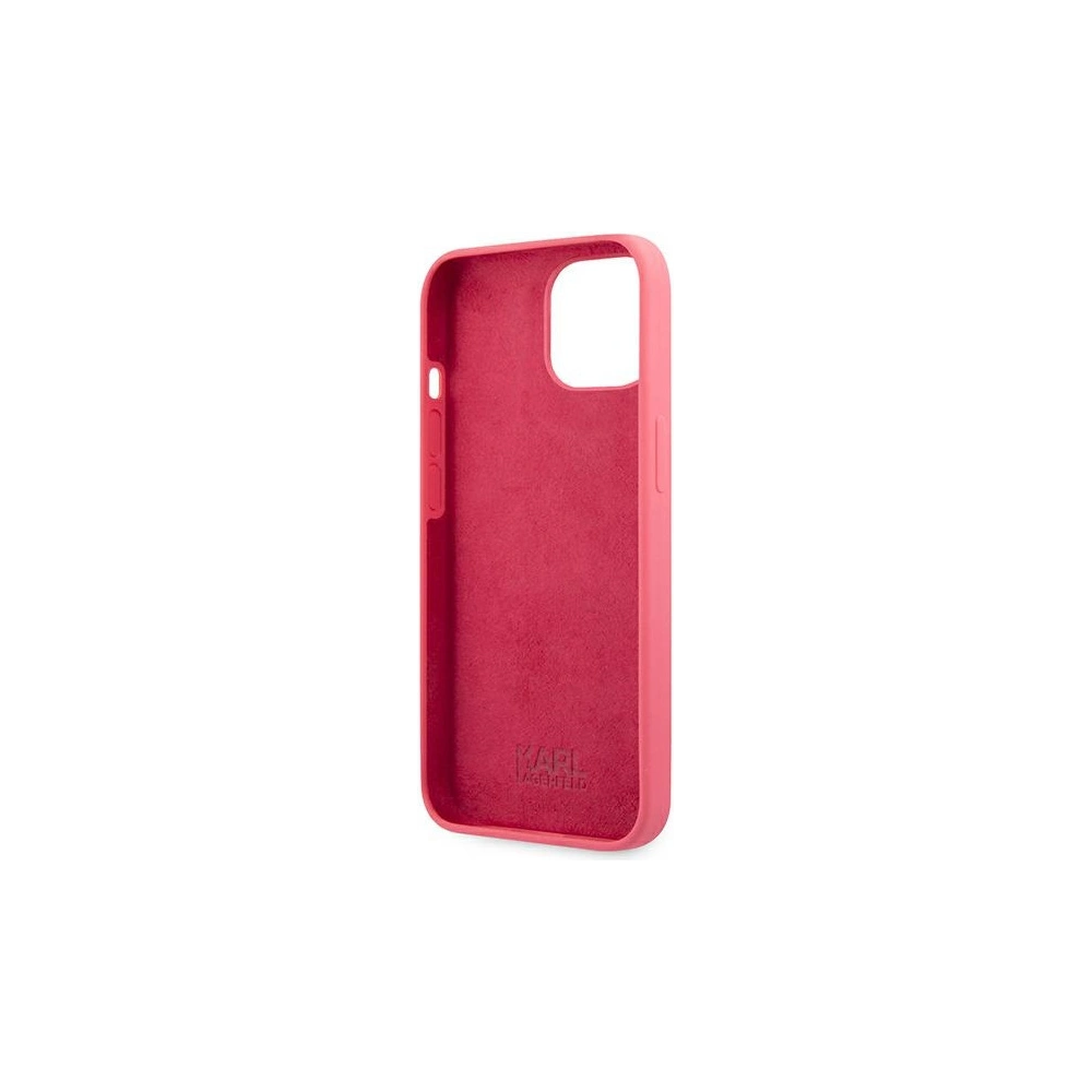 Hurtownia GSM - Case Karl Lagerfeld KLHCP13SSSKCP Apple iPhone 13 mini Hardcase rosa/pink Silikon Karl & Choupette - KLD688PNK - {ean13} - Hurt