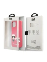 Hurtownia GSM - Case Karl Lagerfeld KLHCP13SSSKCP Apple iPhone 13 mini Hardcase rosa/pink Silikon Karl & Choupette - KLD688PNK - {ean13} - Hurt
