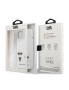 Wholesale Karl Lagerfeld KLHCP13SSSKCW Apple iPhone 13 mini hardcase white Silicone Karl & Choupette - KLD689WHT - {ean13} - Hurt
