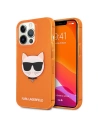 Hurtownia GSM - Etui Karl Lagerfeld KLHCP13XCHTRO Apple iPhone 13 Pro Max pomarańczowy/orange hardcase Glitter Choupette Fluo - KLD691ORG - {ean13} - Hurt