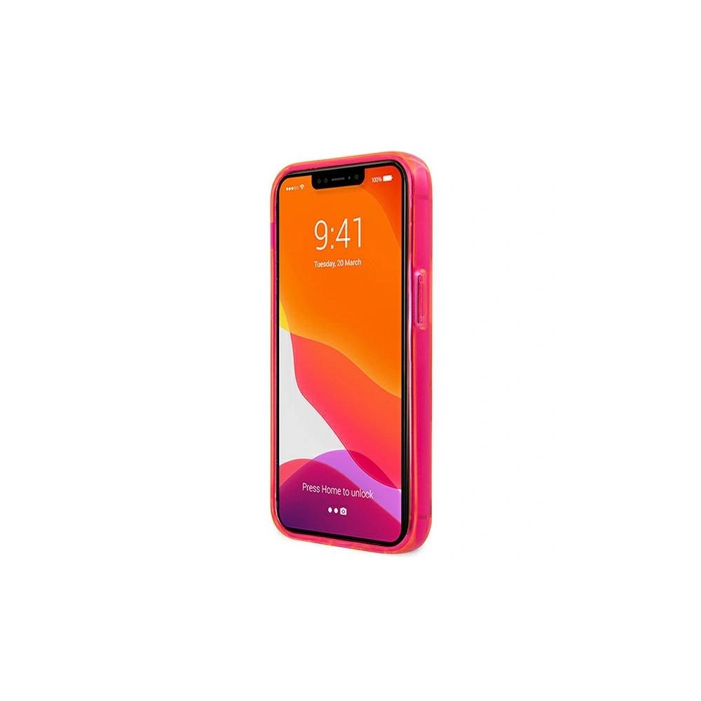 Hurtownia GSM - Etui Karl Lagerfeld KLHCP13XCHTRP Apple iPhone 13 Pro Max różowy/pink hardcase Glitter Choupette Fluo - KLD692PNK - {ean13} - Hurt
