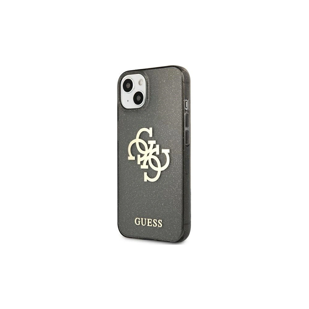 Hurtownia GSM - Etui Guess GUHCP13SPCUGL4GBK Apple iPhone 13 mini černý/black hard case Glitter 4G Big Logo - GUE1331BLK - {ean13} - Hurt