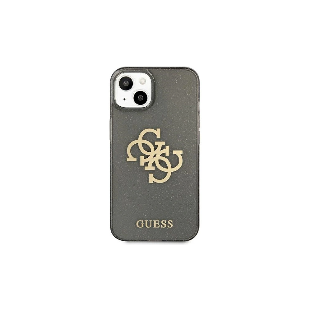 Hurtownia GSM - Etui Guess GUHCP13SPCUGL4GBK Apple iPhone 13 mini černý/black hard case Glitter 4G Big Logo - GUE1331BLK - {ean13} - Hurt
