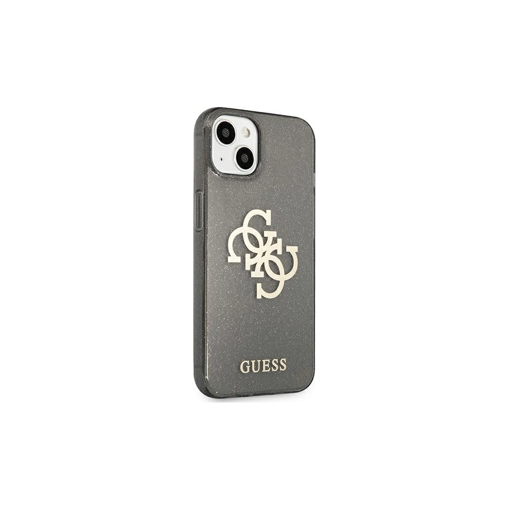Hurtownia GSM - Etui Guess GUHCP13SPCUGL4GBK Apple iPhone 13 mini černý/black hard case Glitter 4G Big Logo - GUE1331BLK - {ean13} - Hurt