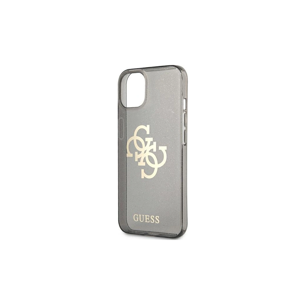 Hurtownia GSM - Etui Guess GUHCP13SPCUGL4GBK Apple iPhone 13 mini černý/black hard case Glitter 4G Big Logo - GUE1331BLK - {ean13} - Hurt