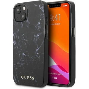 Etui Guess GUHCP13SPCUMABK Apple iPhone 13 mini czarny/black hardcase Marble