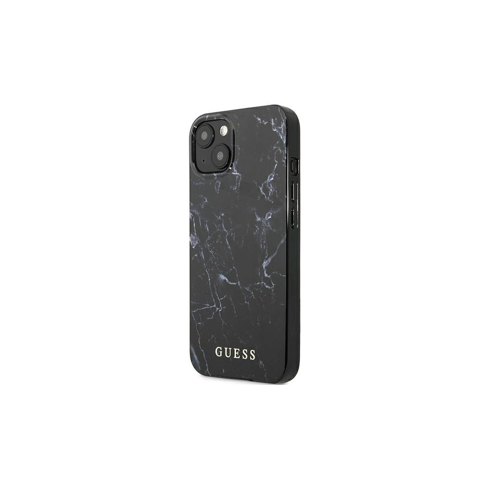 Hurtownia GSM - Etui Guess GUHCP13SPCUMABK Apple iPhone 13 mini czarny/black hardcase Marble - GUE1333BLK - {ean13} - Hurt