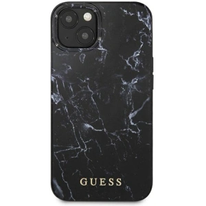 Etui Guess GUHCP13SPCUMABK Apple iPhone 13 mini czarny/black hardcase Marble