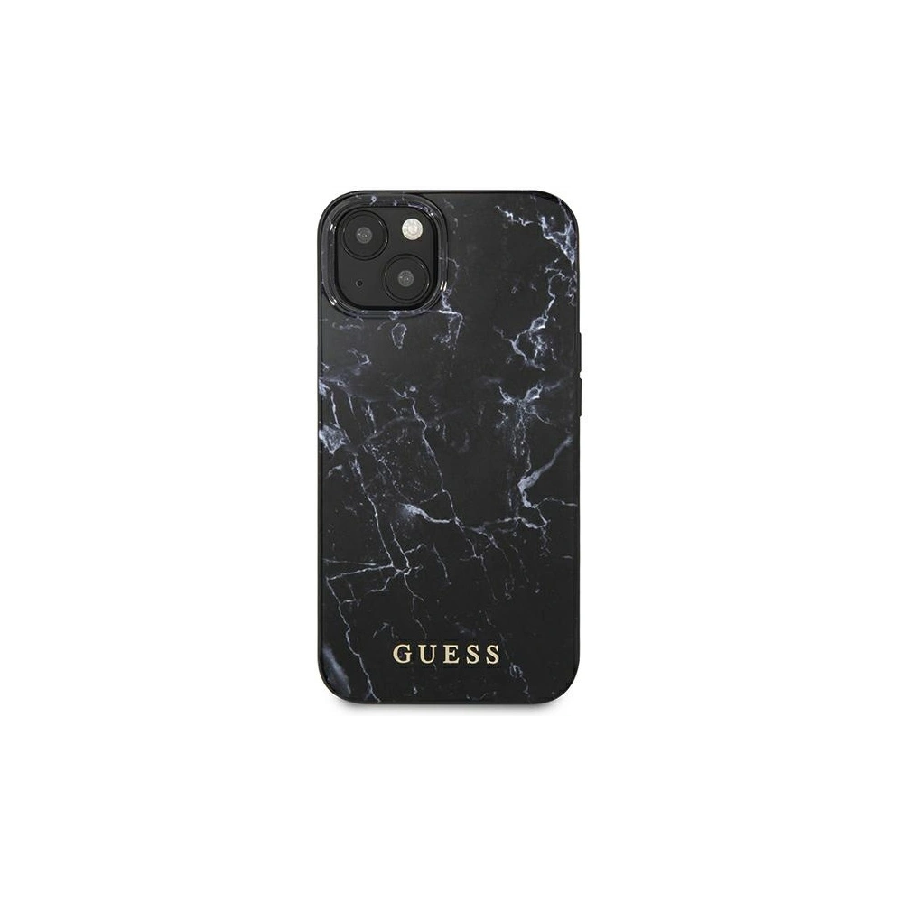 Hurtownia GSM - Etui Guess GUHCP13SPCUMABK Apple iPhone 13 mini czarny/black hardcase Marble - GUE1333BLK - {ean13} - Hurt