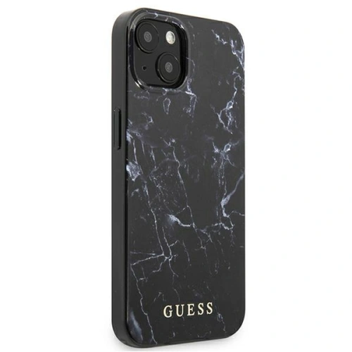 Etui Guess GUHCP13SPCUMABK Apple iPhone 13 mini czarny/black hardcase Marble