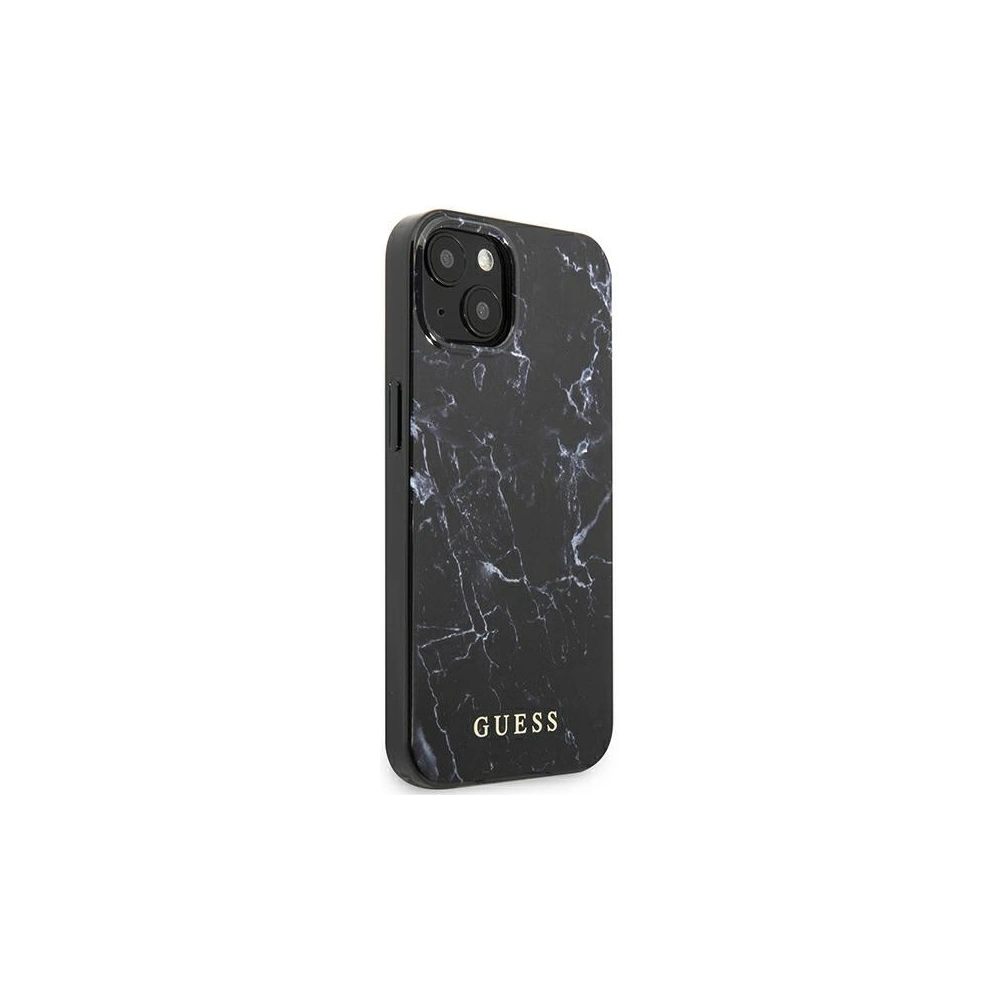 Hurtownia GSM - Etui Guess GUHCP13SPCUMABK Apple iPhone 13 mini czarny/black hardcase Marble - GUE1333BLK - {ean13} - Hurt