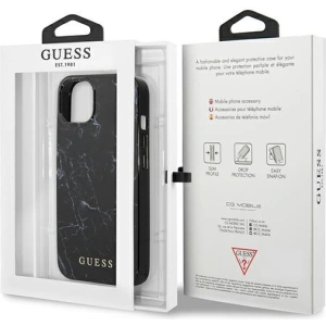 Etui Guess GUHCP13SPCUMABK Apple iPhone 13 mini czarny/black hardcase Marble