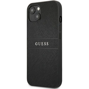 Etui Guess GUHCP13SPSASBBK Apple iPhone 13 mini czarny/black Saffiano Strap